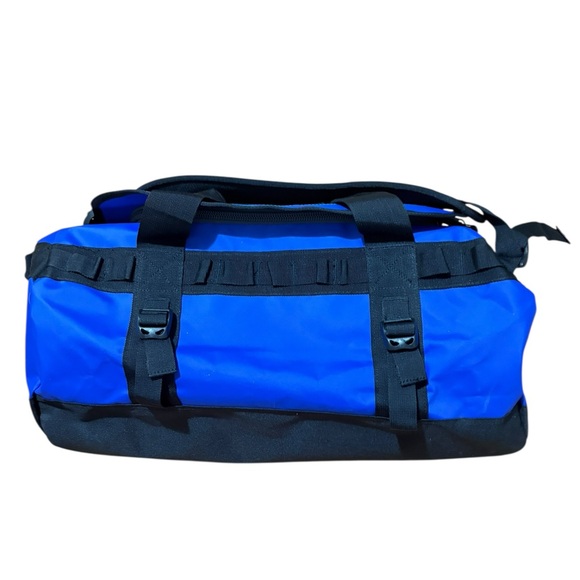 The North Face Base Camp 62L Duffel Bag Medium Blue/Black - Picture 1 of 10